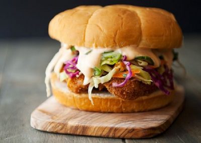 Asian Chicken Sandwich